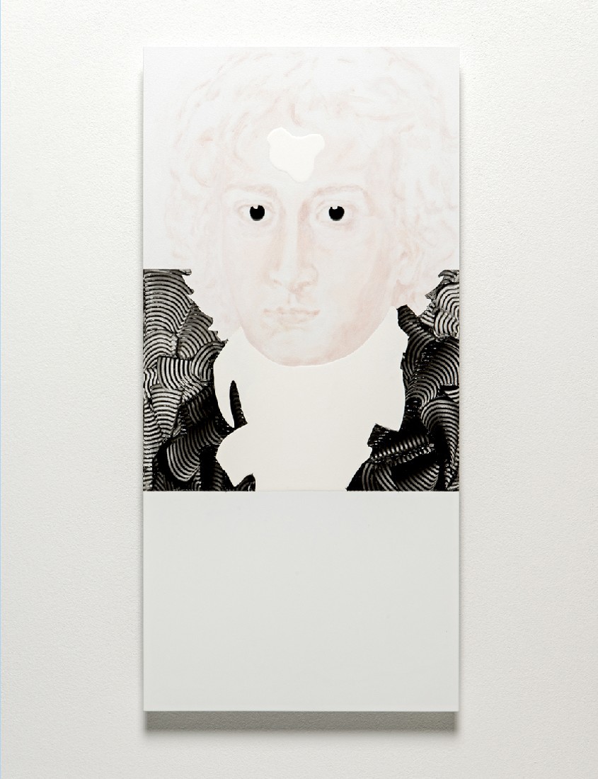 Bernadet ten Hove: François Gérard, 2013. Naar Antoine-Jean Gros (1790), acryl, lakverf en vilt op aluminium 73,5 x 35 x 2 cm.
PHŒBUS•Rotterdam Bernadet ten Hove: François Gérard, 2013. Naar Antoine-Jean Gros (1790), acryl, lakverf en vilt op aluminium 73,5 x 35 x 2 cm.
PHŒBUS•Rotterdam