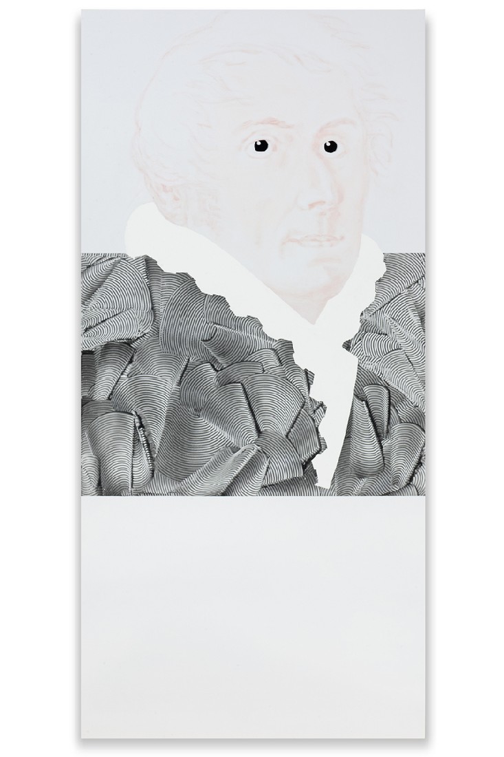 Bernadet ten Hove, 3. Antonio Bruni, 2015. Naar Antonio Bruni. Uit de reeks Present Presence XL, acryl, lakverf en vilt op aluminium, 154 x 73,5 x 2 cm
PHŒBUS•Rotterdam Bernadet ten Hove, 3. Antonio Bruni, 2015. Naar Antonio Bruni. Uit de reeks Present Presence XL, acryl, lakverf en vilt op aluminium, 154 x 73,5 x 2 cm
PHŒBUS•Rotterdam