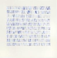 Sarah van der Lijn, z.t., 26-09-2018, pigment op papier, 30 x 30 cm. [blauwhuid]
PHŒBUS•Rotterdam