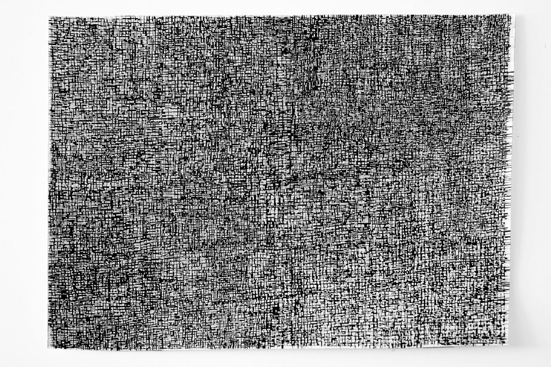 Jadranka Njegovan, 'Who is afraid of Weaving (2)', 2015/2018, inkt op papier,
23 x 15,5 cm.
PHŒBUS•Rotterdam Jadranka Njegovan, 'Who is afraid of Weaving (2)', 2015/2018, inkt op papier,
23 x 15,5 cm.
PHŒBUS•Rotterdam