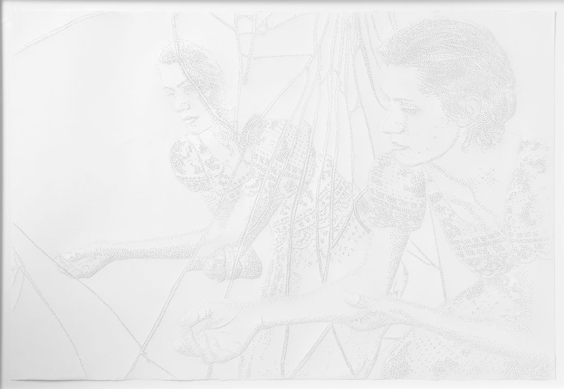 Amparo Sard, werk perforaties/papier, 2011, 1.10 x 0.75 m.
PHŒBUS•Rotterdam Amparo Sard, werk perforaties/papier, 2011, 1.10 x 0.75 m.
PHŒBUS•Rotterdam