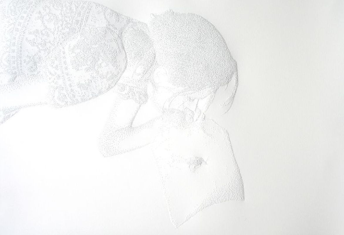 Amparo Sard, geperforeerde papierreliëf 2008, 32.5 x 46 cm
PHŒBUS•Rotterdam Amparo Sard, geperforeerde papierreliëf 2008, 32.5 x 46 cm
PHŒBUS•Rotterdam
