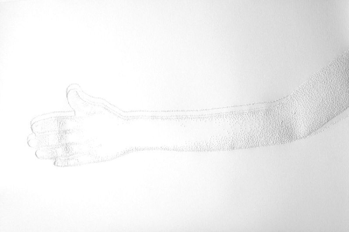 Amparo Sard, geperforeerde papierreliëf 2008, 32.5 x 46 cm
PHŒBUS•Rotterdam Amparo Sard, geperforeerde papierreliëf 2008, 32.5 x 46 cm
PHŒBUS•Rotterdam