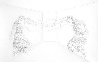 Amparo Sard, geperforeerde papierreliëf 2008, 32.5 x 46 cm
PHŒBUS•Rotterdam