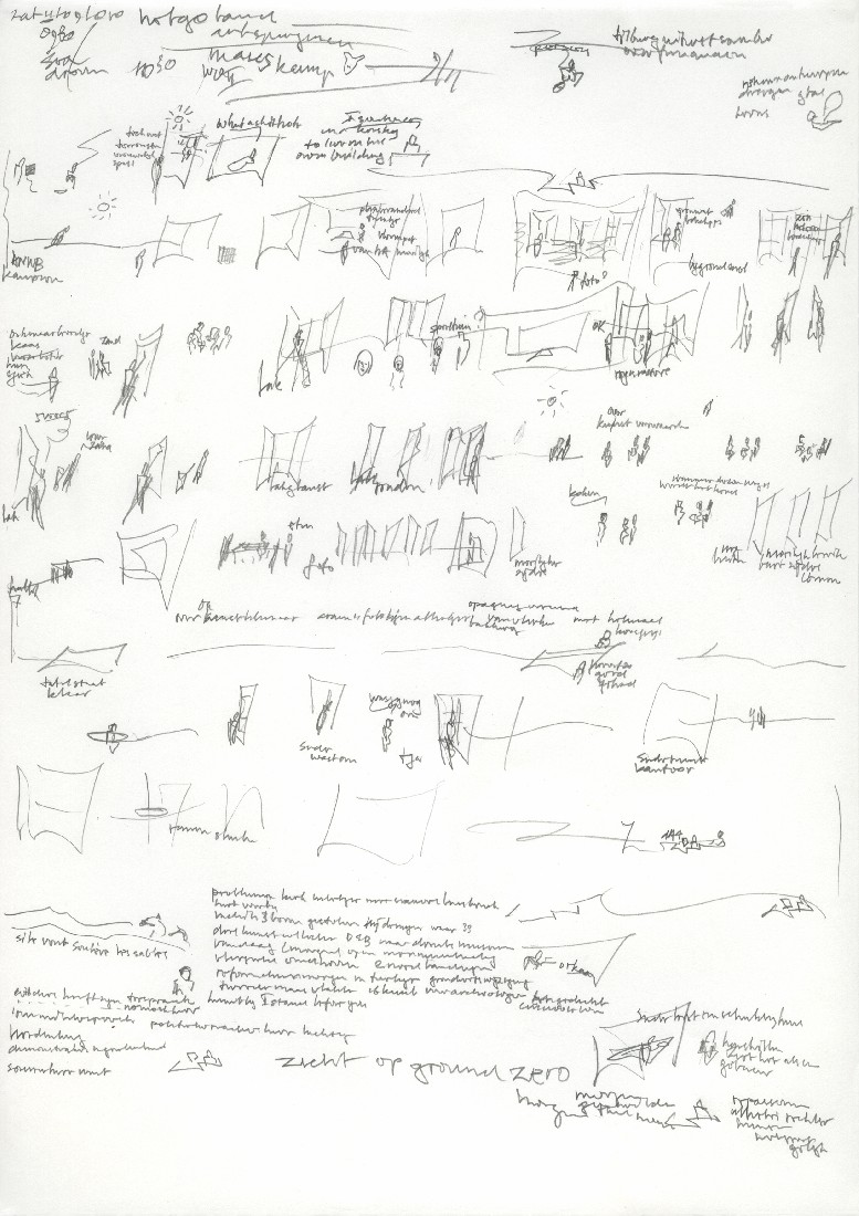 Hans Stevens, Dag-A4tje, 11-09-2010, potlood op papier
PHŒBUS•Rotterdam