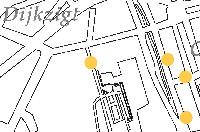 Ken'ichiro Taniguchi, detail kaart met gele stip bij Melkkoppad

naast Museum Boymans-van Beuningen
PHŒBUS•Rotterdam