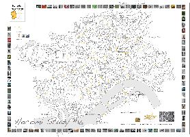 Ken'ichiro Taniguchi, topografische kaart van de stad Rotterdam met 100
vindplaatsen voor ''Hecomi'', uitg. PHŒBUS•Rotterdam 2009, 100 x 141.6 m.
ISBN 90-75593-16-7
PHŒBUS•Rotterdam