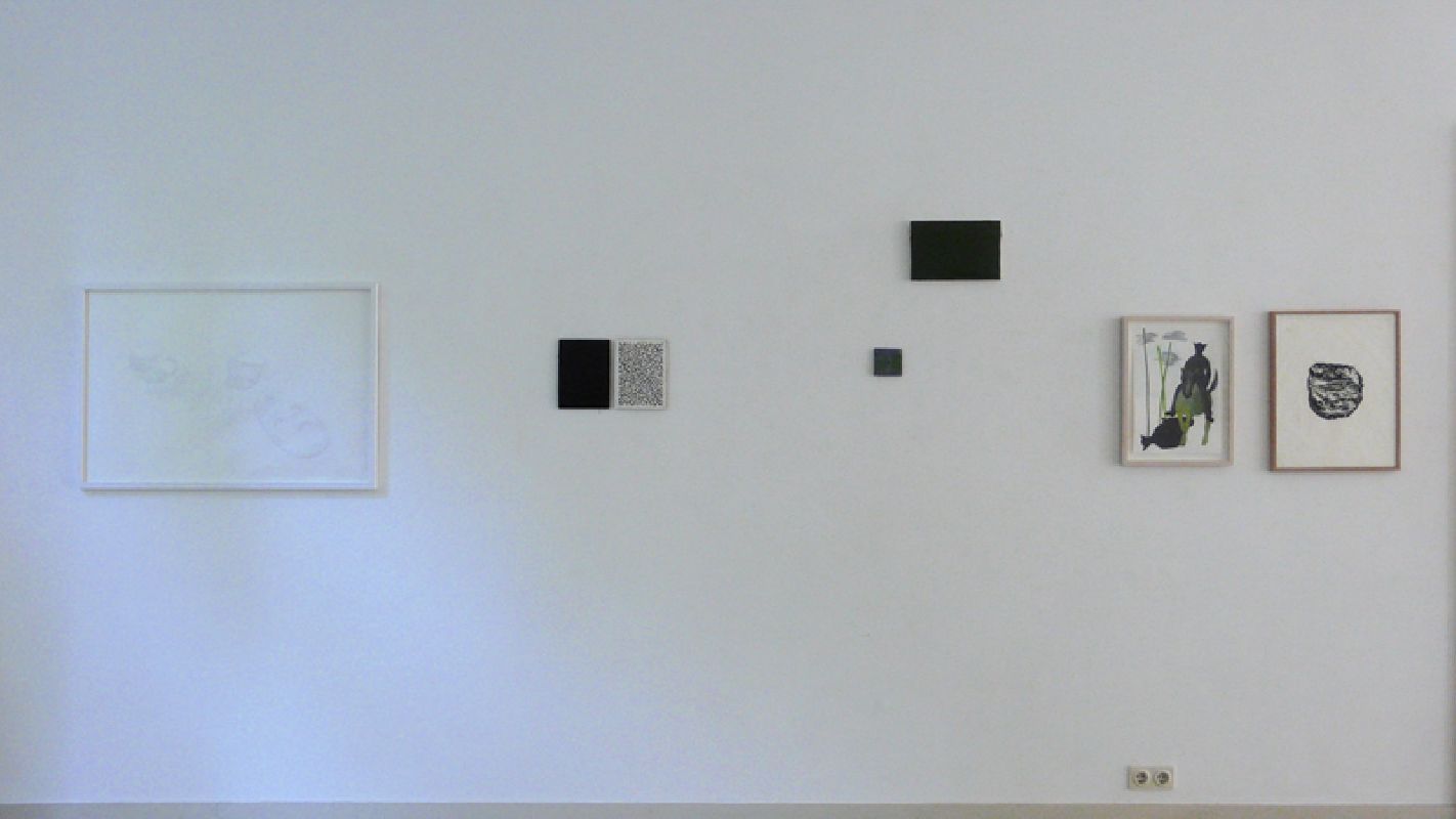 zomertentoonstelling 2008, detail met werken van Amparo Sard, Alexandra Roozen, Yvonne van de Griendt, Stefan Gritsch
PHŒBUS•Rotterdam