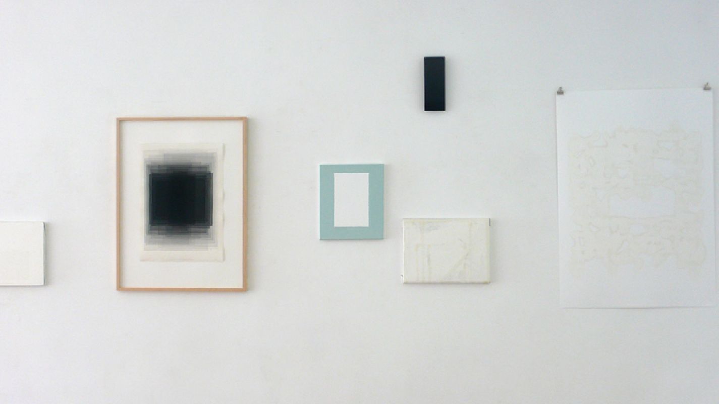 zomertentoonstelling 2008, detail met werken van Joachim Bandau, Charl van Ark, Tineke Bouma, Willy de Sauter, George le Roy
PHŒBUS•Rotterdam