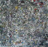 Ton Zwerver, collage 2003-2005, 1.60 x 1.50m.
PHŒBUS•Rotterdam